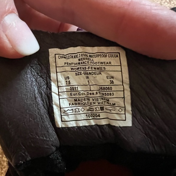 Merrell Ortholite Aircushion Women’s Hiking Boots size 7.5 - Picture 5 of 6